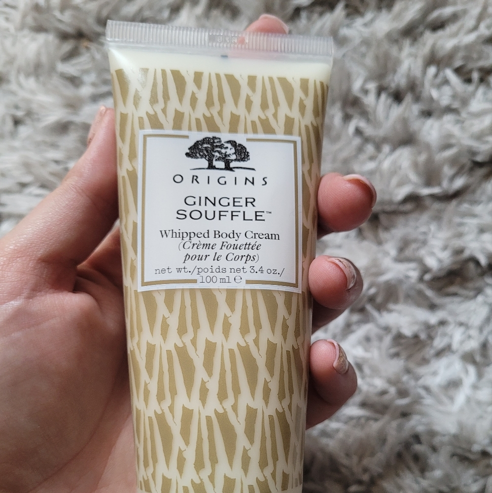 Ginger souffle whipped body cream, origins NWOT